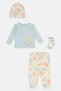 Toddlers Girl 4 Pieces Floral Print Top And Bottom Set, Multicolor - 2