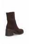Elit Pm183 K816S Women's Heeled Boots, Brown. - 4