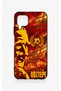 Huawei P40 Lite Compatible Silicone Case with a Göztepe-Themed Pattern. - 2