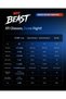 نظارات Beast AR، شاشة 174 بوصة بدقة 1200p، مجال رؤية 58 درجة، 3 درجات حرية للحركة، متوافقة مع iPhone وAndroid وMac وPC - 5