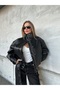 Bambi Stand-Up Collar Leather Jacket - 4