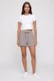 Women Plain Basic Shorts, Grey - 2