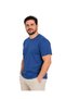 تيشيرت أساسي بأكمام قصيرة من إنديجو، مقاسات M-L-XL-2XL. - 2