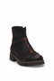 D26Kb-4000 Women's Genuine Leather Boots, Black. - 2