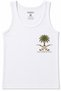 Saudi Founding Day 1727 – Arabian Heritage Palm Tree and Swords Graphic Tank Top