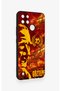 Realme C21Y Compatible Göztepe-Themed Patterned Silicone Case. - 3