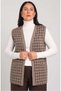 Women's Sleeveless Knit Vest with Pockets