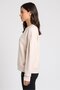 Women Sportwear Fit Long Sleeve Training Sweatshirt, Beige - 3