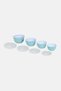 4 Pieces Mixing Bowl Set, Light Blue - 2