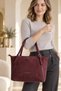 New Season Luxury Women’S Shoulder Bag and Handbag with Buckle Detail, Suede Leather Bag. - 4