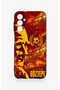 Samsung A14 Compatible Göztepe-Themed Patterned Silicone Case. - 2