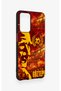 Oppo A16 Compatible Silicone Case with a Göztepe-Themed Pattern. - 3