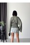 Spanish Sleeve Corset-Style Oysho Bluse with Ruffle Details - 2