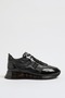 Greta Model Genuine Leather Combination Imported Sole Sneakers. - 2