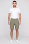 Men Sportswear Fit Brand Logo Outdoor Shorts, Olive - 2