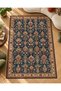 Eta Vintage Decorative Patterned Woven Base Rug Eta4444 - 2