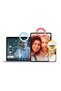 Clip on Selfie Ring Flash Light RGB for Mobile Tablet & Laptop [Rechargeable Battery] For Smart Phone Camera Round Shape