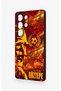 Samsung S25 Ultra Compatible Silicone Case with a Göztepe-Themed Pattern. - 4