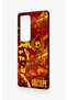 Vivo V30 Compatible Göztepe-Themed Patterned Silicone Case. - 4
