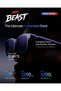 نظارات Beast AR، شاشة 174 بوصة بدقة 1200p، مجال رؤية 58 درجة، 3 درجات حرية للحركة، متوافقة مع iPhone وAndroid وMac وPC - 4