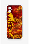 Samsung A05 Compatible Göztepe-Themed Patterned Silicone Case. - 2