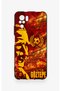 Redmi Note 10-10S Compatible Silicone Case with a Göztepe-Themed Pattern. - 2
