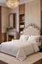HOME PRESTIGE 10-PIECE EMBROIDERED BEDDING SET WITH BLANKET—VELVET BRIDAL SET - 3