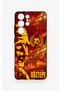 Samsung S21 Ultra Compatible, Göztepe-Themed Patterned Silicone Case. - 2