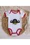BK Kids "My Uncle Takes Care of Everything" Red Baby Bodysuit-1 - 3