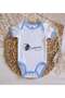 BK Kids Atatürk-Themed Blue Baby Bodysuit-20, 0–3 Months - 3