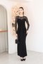 Lace Detailed Draped Dress - 3