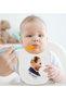 Bk Kids Atatürk-Themed White Baby Bodysuit and Bib Gift Set - 11, 0-3 Months. - 3