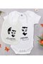 Bk Kids Atatürk-Themed White Baby Bodysuit and Bib Gift Set - 24, 0-3 Months.