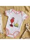 BK Kids "No Problem" Design Pink Baby Bodysuit-1, 12–18 months - 2