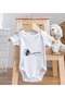 Bk Kids Atatürk-Themed White Baby Bodysuit - 20, 12-18 Months. - 4