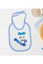 Bk Kids Circumcision-Themed Blue Baby Bodysuit and Bib Gift Set - 1, for Ages 12-18 Months. - 3