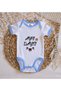 Bk Kids Blue Baby Bodysuit with the Same Uncle Design - 1, 12-18 Months. - 3
