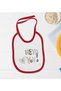 BK Kids "Hey You" Design Red Baby Bodysuit and Bib Gift Set-1, 0–3 Months - 4