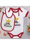 BK Kids Little Princess-Designed Red Baby Bodysuit and Bib Gift Set-1, 0–3 Months