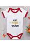 BK Kids "Eyi Fuşki Yedin" Design Red Baby Bodysuit-1, 12–18 months