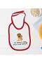 BK Kids First Father's Day-Themed Red Baby Bodysuit and Bib Gift Set—3 Pieces, 0–3 Months - 4