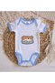 Bk Kids Good Vibes Designed Blue Baby Bodysuit - 1, 12-18 Months. - 3