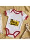 BK Kids: What Does "No Design" Mean? Red Baby Bodysuit-1, 12–18 Months - 2