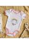 BK Kids "Dad's Little Girl" Design Pink Baby Bodysuit-1, 9–12 Months - 2
