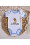 Bk Kids First Father's Day Design Blue Baby Bodysuit - 2, 12-18 Months. - 3