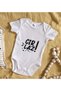 BK Kids White Baby Bodysuit with Cırlaz Design - 1 (0-3 Months) - 2