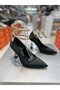 Vollex Stylish Ankle Wrap Women's Heeled Shoes