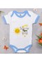 Bk Kids No Worries, Auntie Will Take Care of It – Designed Blue Baby Bodysuit – 1, 12-18 Months.