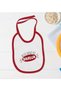 BK Kids Red Baby Bodysuit and Bib Gift Set with Ruffle Design - Set 1, 12–18 months - 3