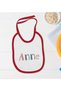 Bk Kids Mother-Designed Red Baby Bodysuit and Bib Gift Set, 0-3 Months. - 4